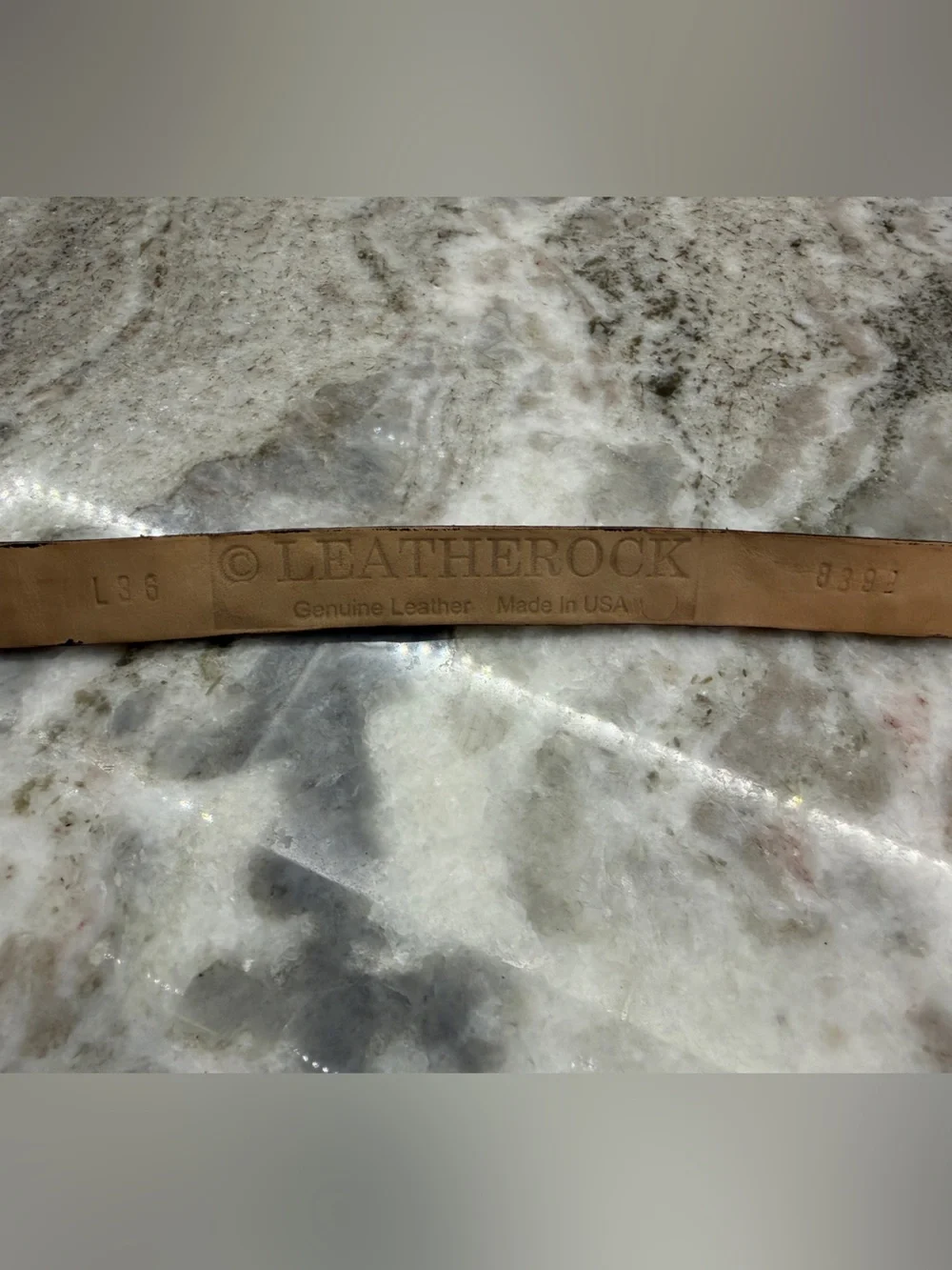 Leatherock Vintage Western Boho Studded Genuine Leather Belt L36 #8392